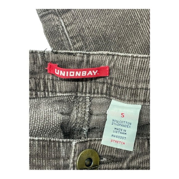 UNIONBAY Casual Brown Corduroy Jeans Size: 5 - Picture 5 of 5
